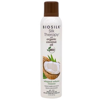 Picture of BIOSLIK SILK THERAPY WITH COCONUT OIL WHIPPED VOLUME MOUSSE
